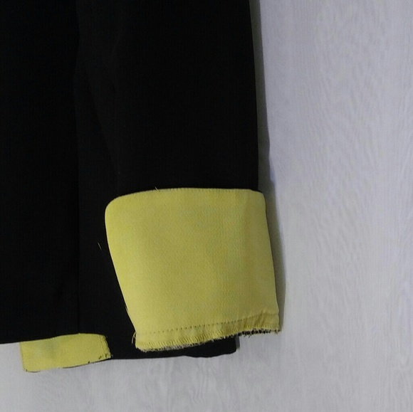 NWT Studio 1 Black & Yellow Blazer Size 8 - Picture 7 of 8